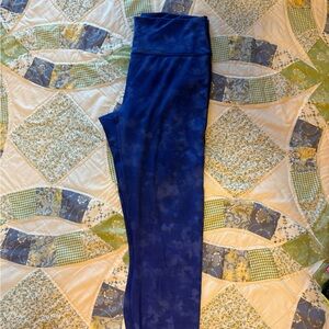 Fabletics PowerHold Royal Blue Leggings